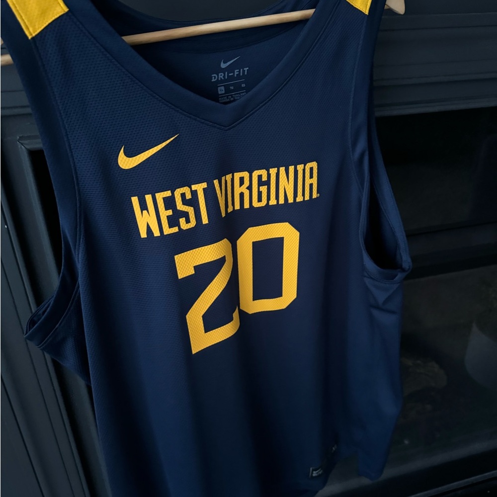 2020 WVU Basketball Jersey